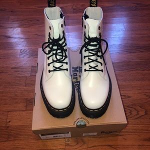 Doc Marten White Boots